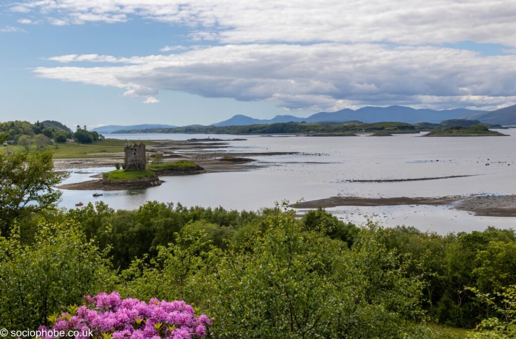 Castle Stalker viewpoint