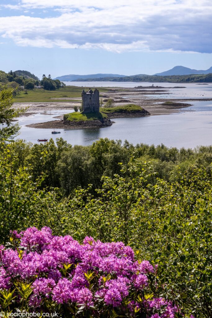 Castle Stalker viewpoint