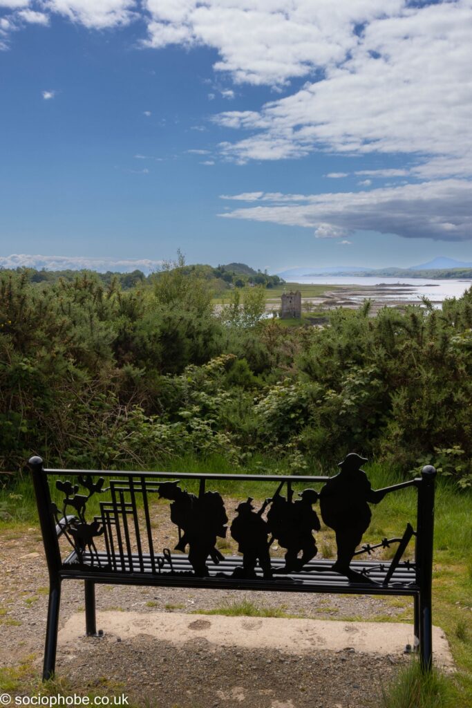 Castle Stalker viewpoint