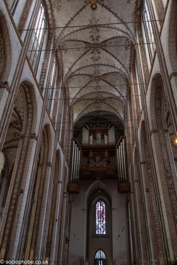 Marienkirche - roof interior