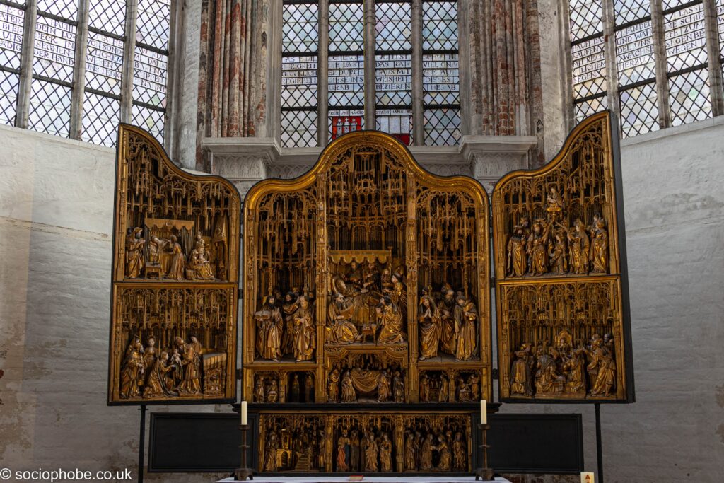 Marienkirche - altar piece