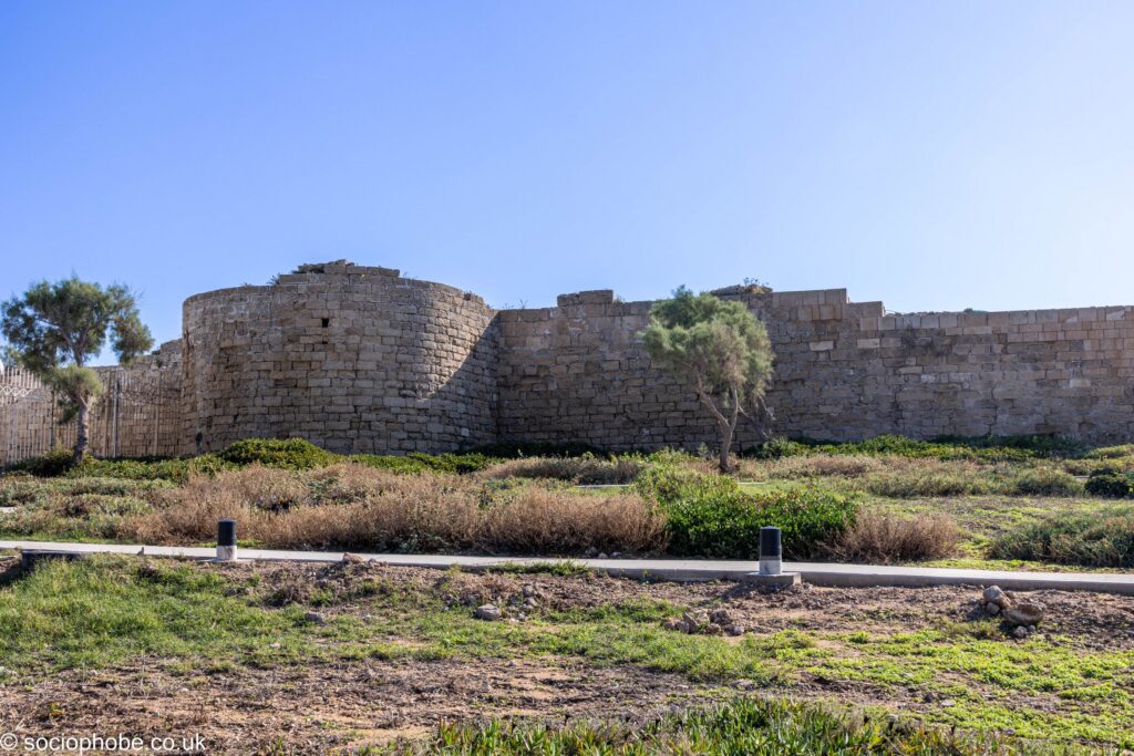 Caesarea City Walls - pre Crusader