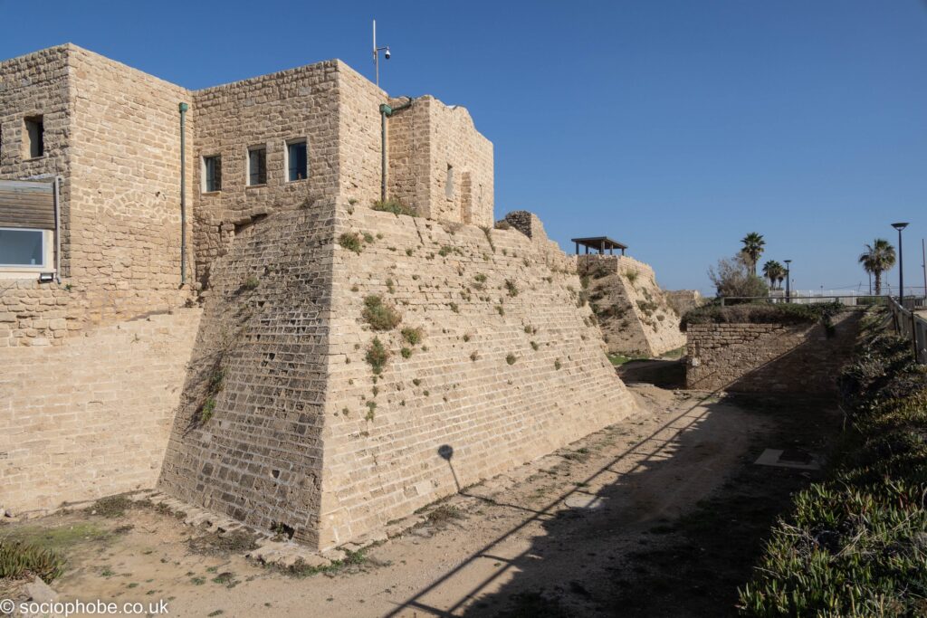 Caesarea City Walls - Louis IX fortifications