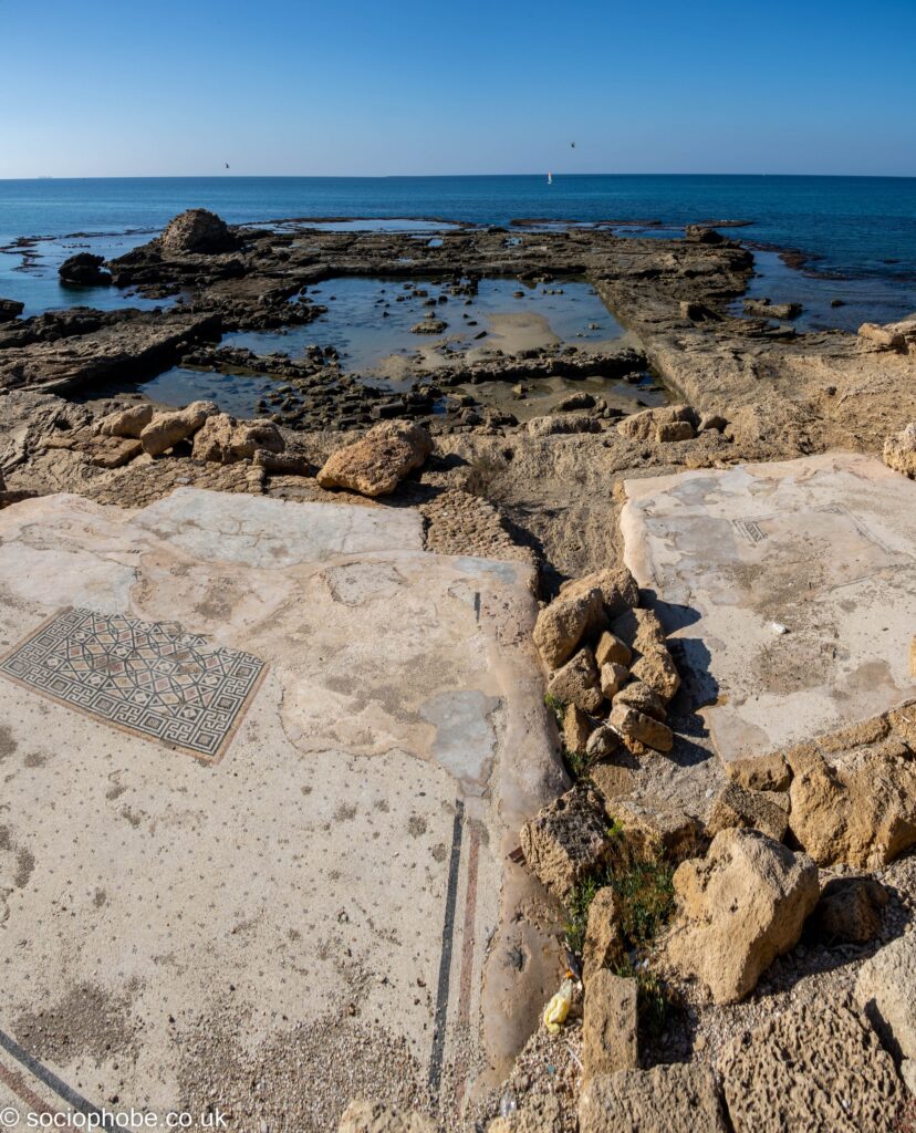 Mosaics from Herod's Palace - Caesarea