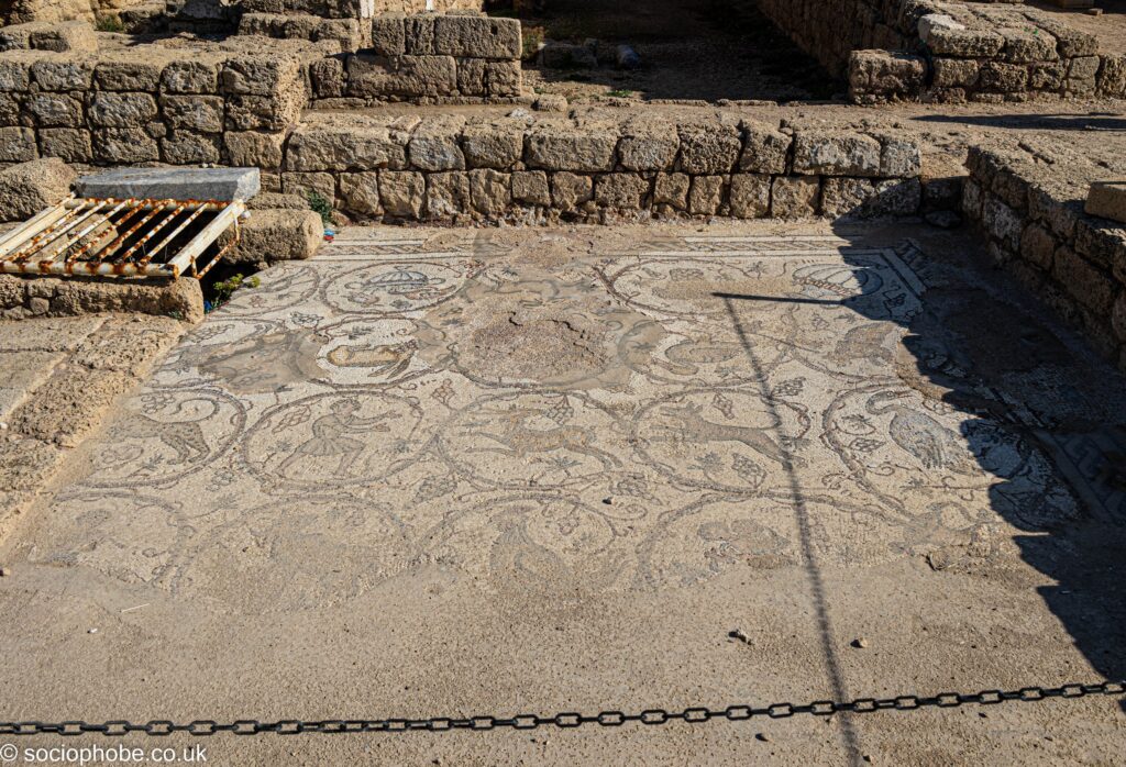 Roman mosaics - Caesarea