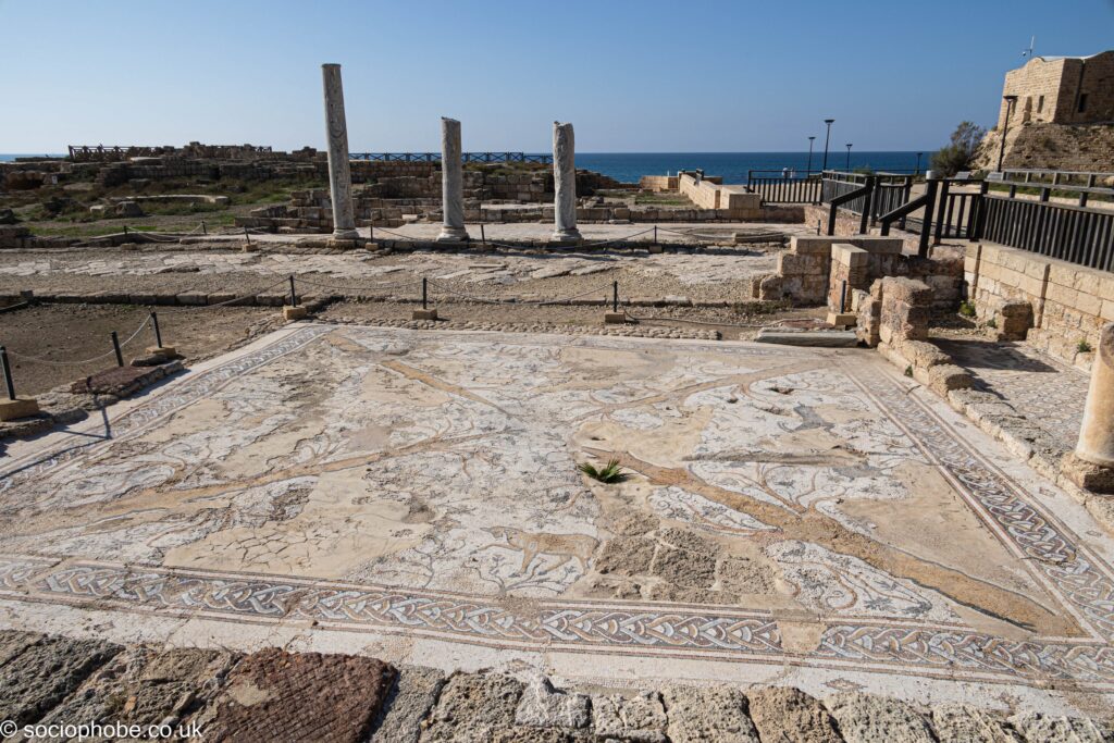 Roman mosaics - Caesarea