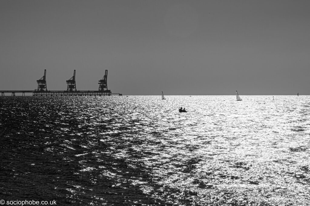 View out to sea - Caesarea