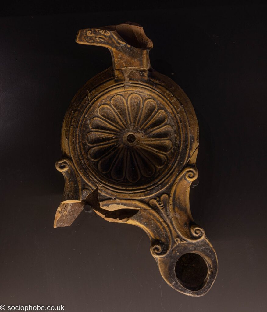 Artifacts from Caesarea Museum