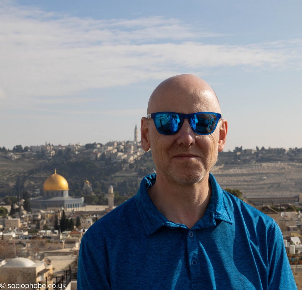 St David's Tower - view to the Temple Mount