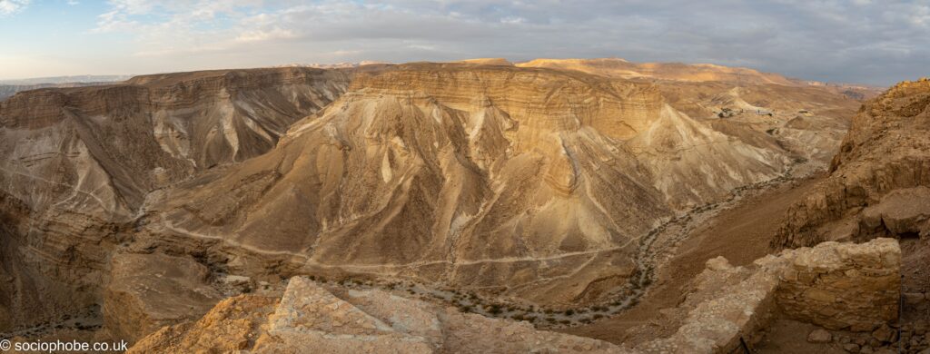 Masada - view