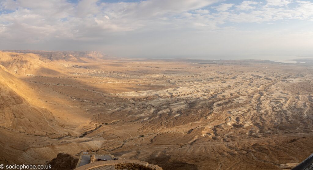 Masada - view from Northern Palace