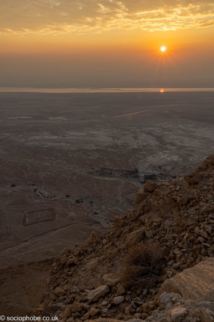 Masada - view