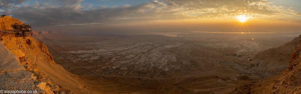 Masada - view