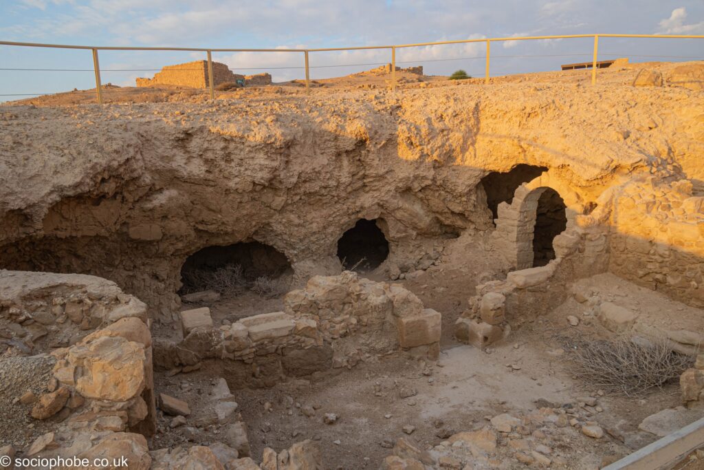 Masada - Byzantine monastic caves