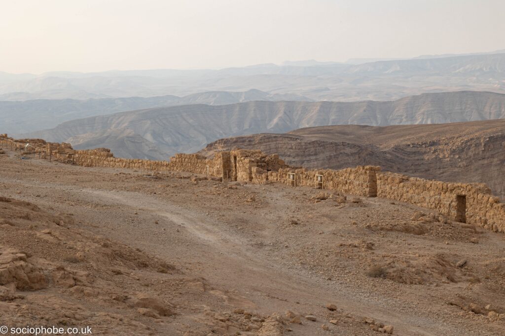 Masada walls