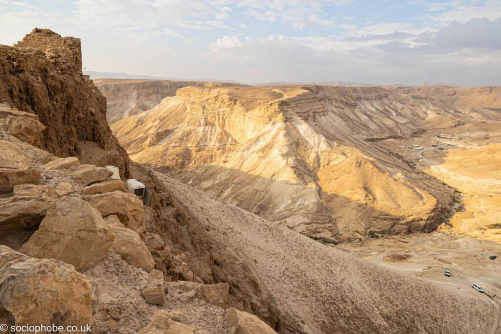 Masada - Roman siege ramp
