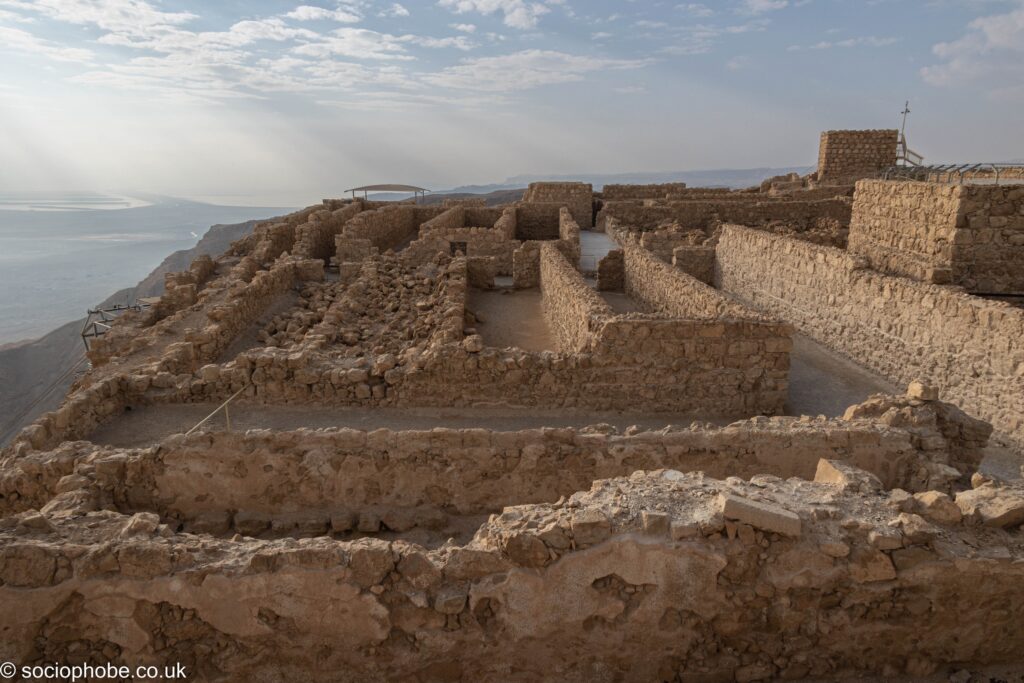 Masada - palace storeooms