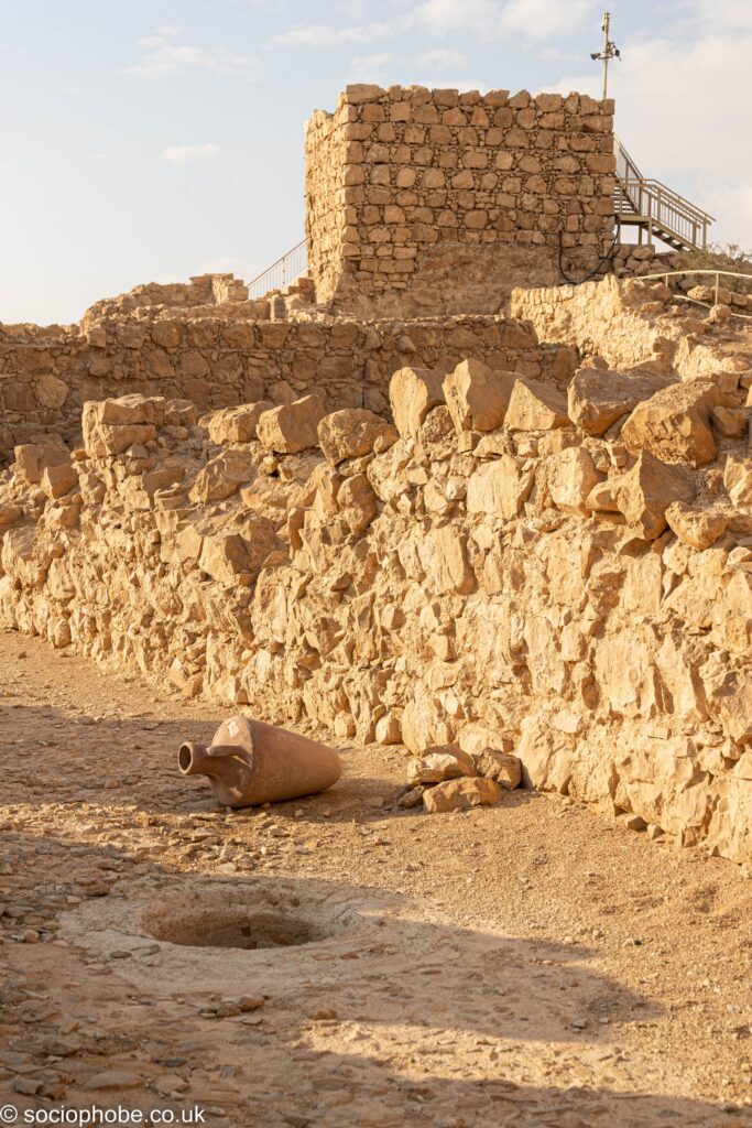 Masada - palace storeooms