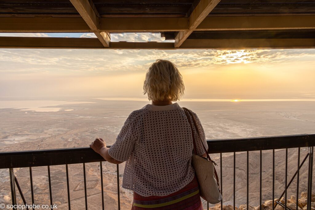 Masada - view