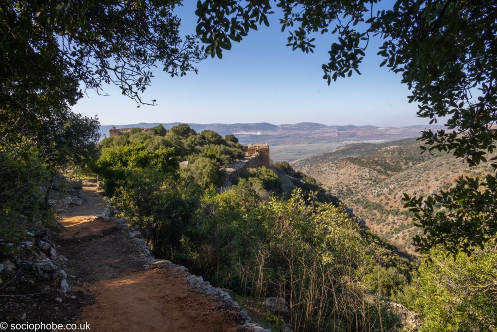 Nimrod Fortress - north side