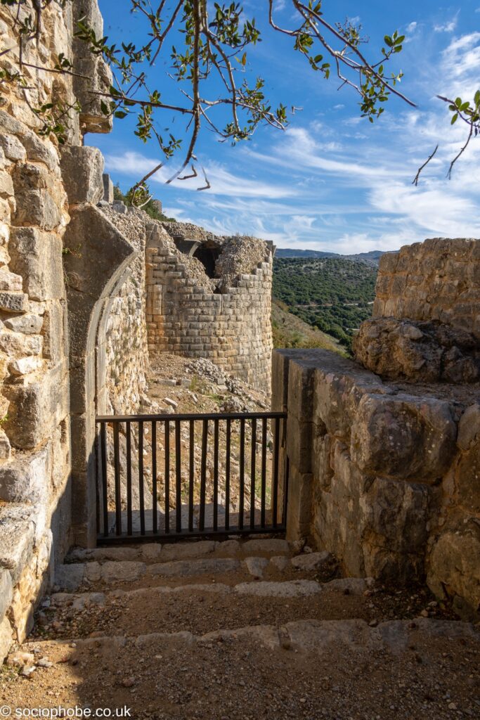 Nimrod Fortress - main gate
