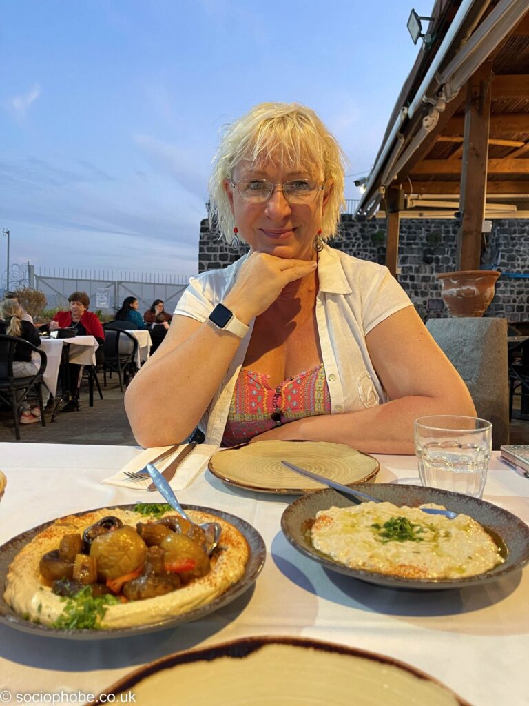 Dinner venue in Tiberias