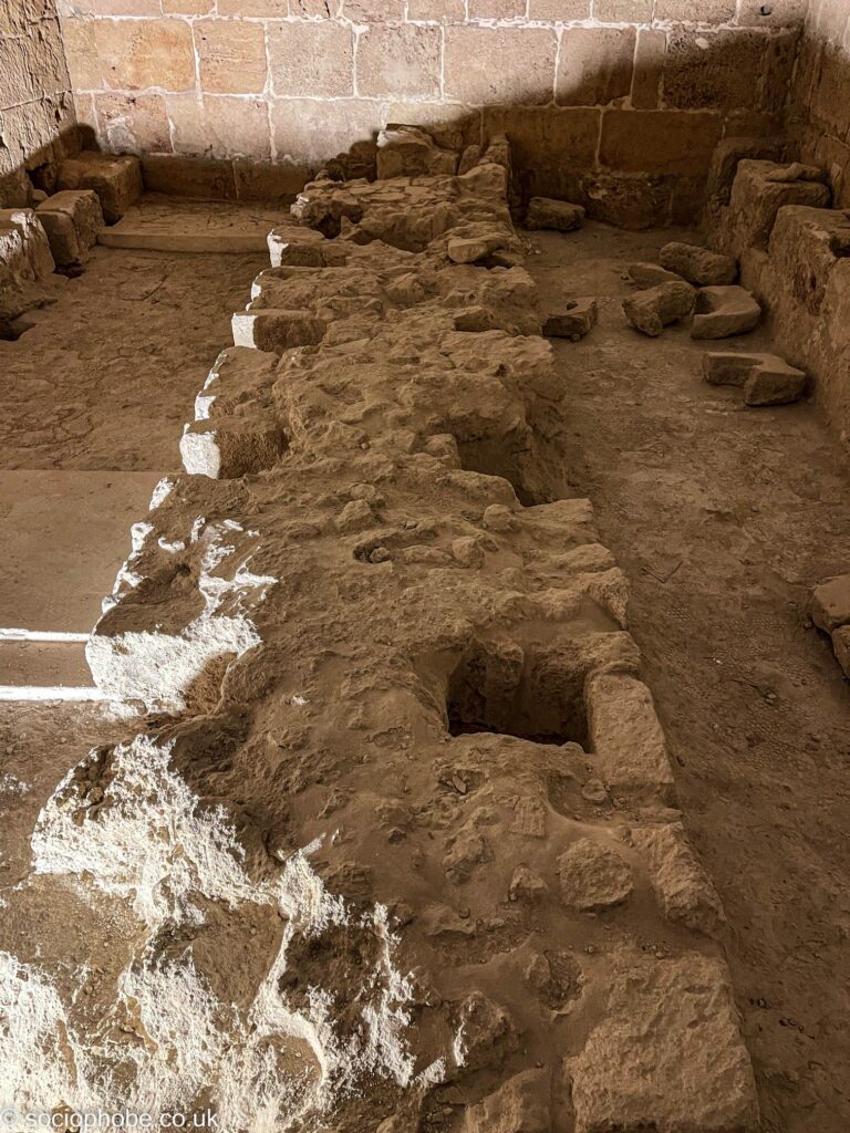 Acre - Hospitaller Citadel - latrines