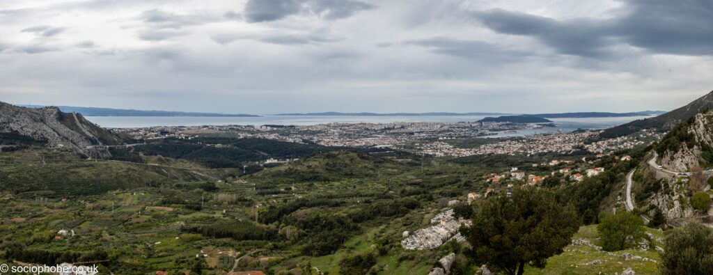 Inside Klis Fortress and the views