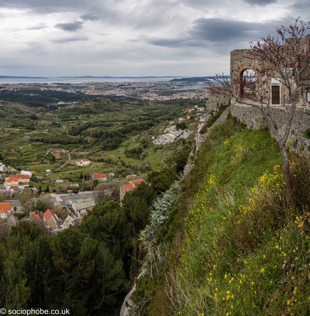 Inside Klis Fortress and the views