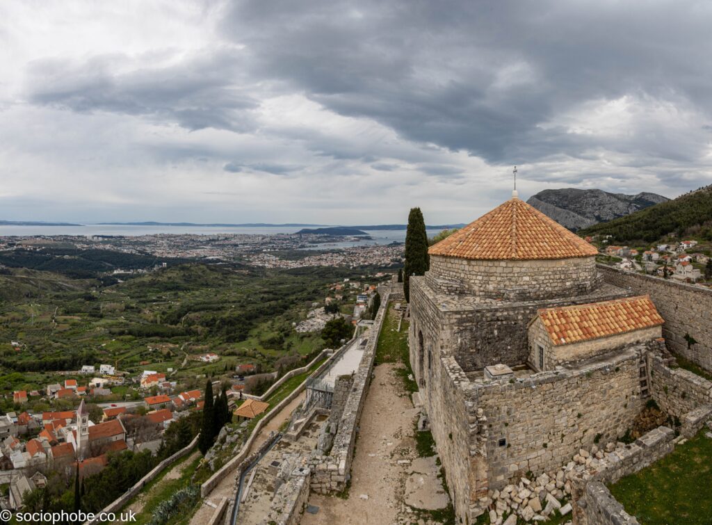 Inside Klis Fortress and the views