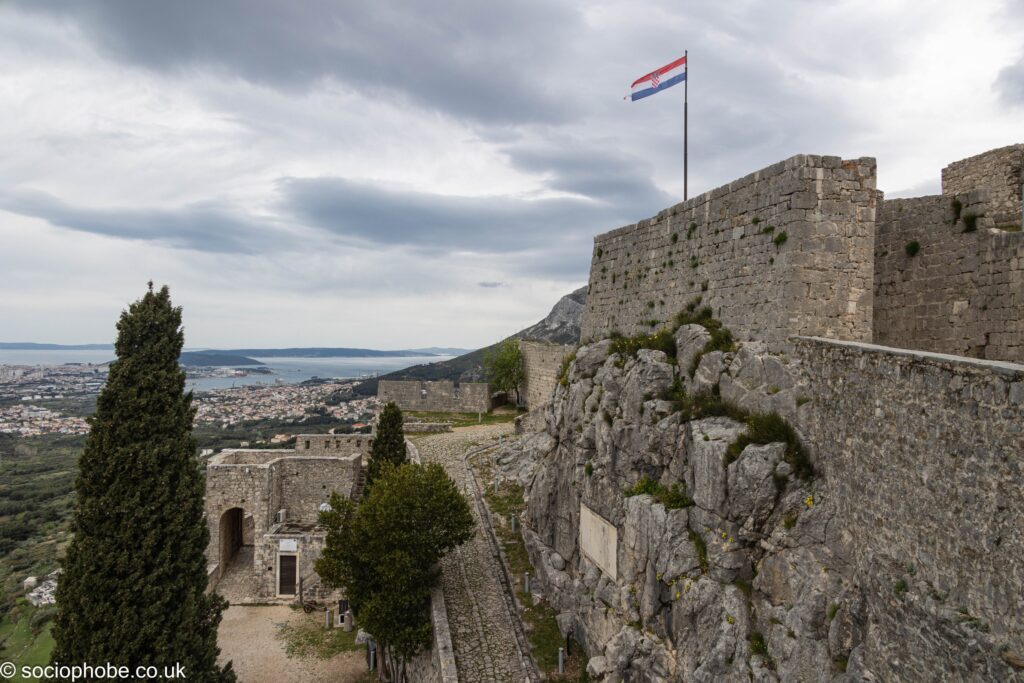 Inside Klis Fortress and the views