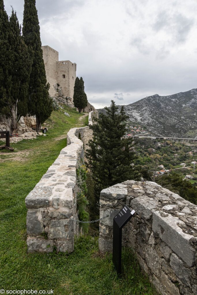 Inside Klis Fortress and the views