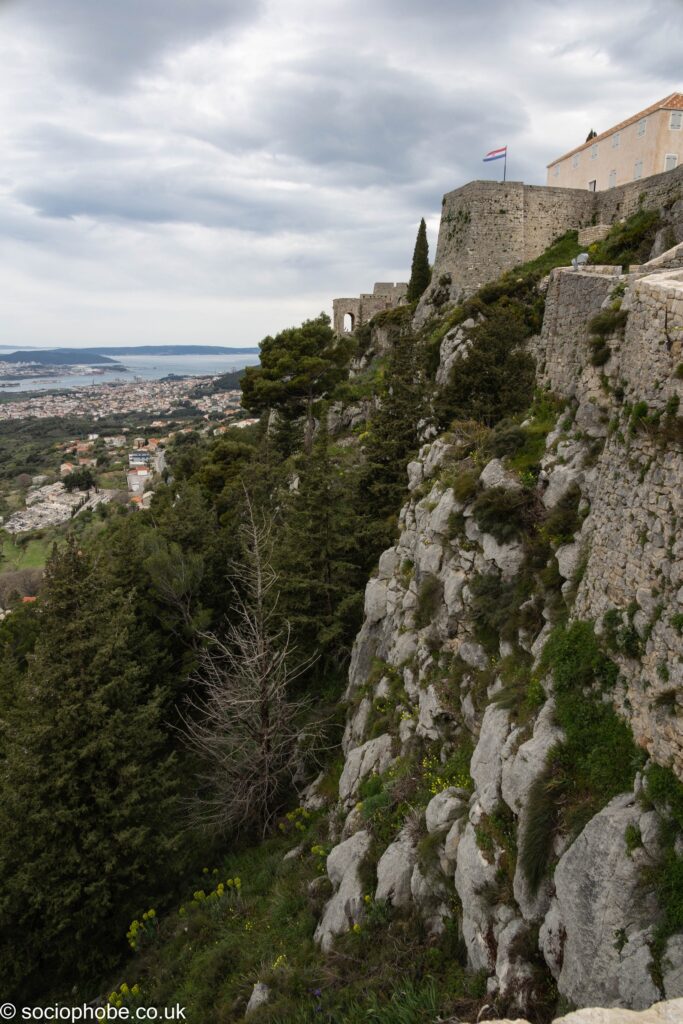 Inside Klis Fortress and the views