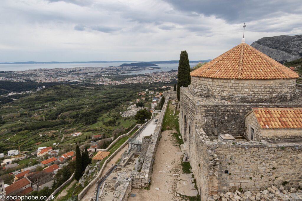 Inside Klis Fortress and the views