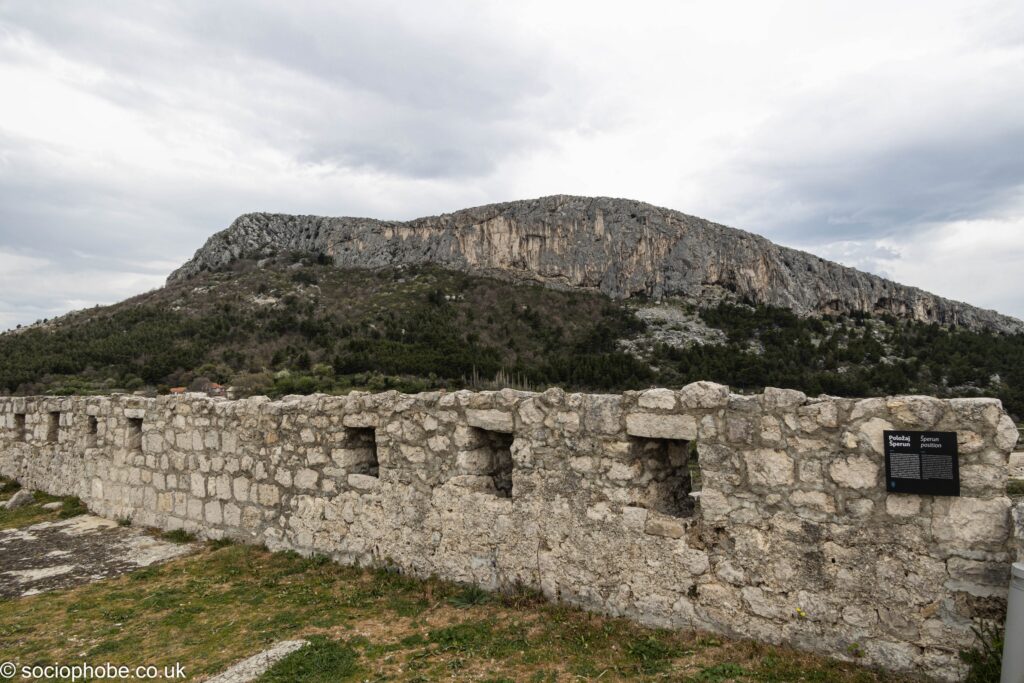 Inside Klis Fortress and the views