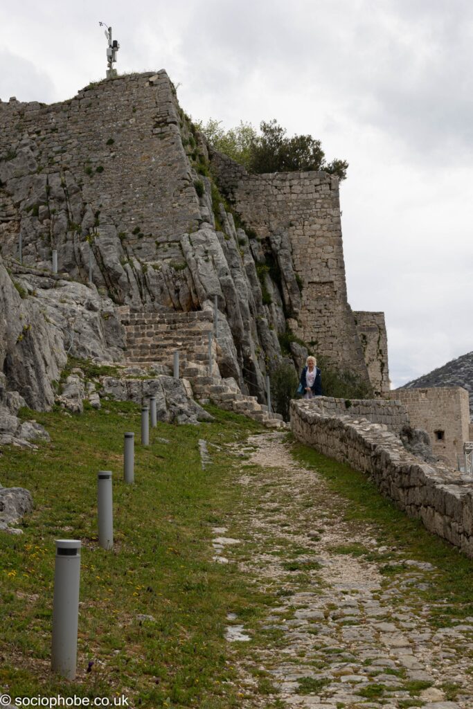 Inside Klis Fortress and the views