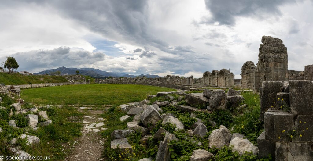 Roman amphitheatre at Salona