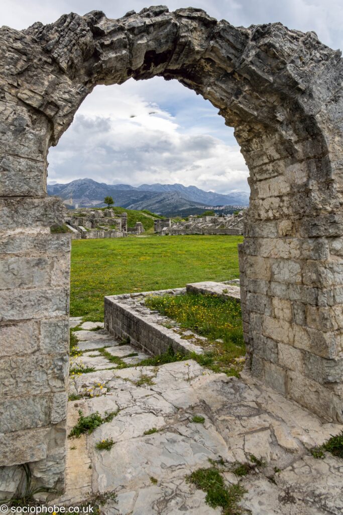 Roman amphitheatre at Salona