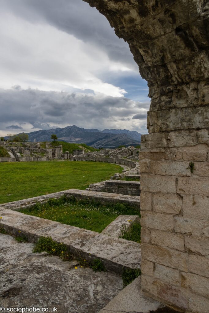 Roman amphitheatre at Salona