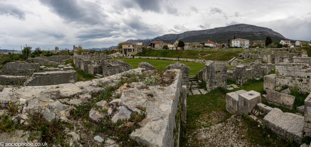 Roman amphitheatre at Salona
