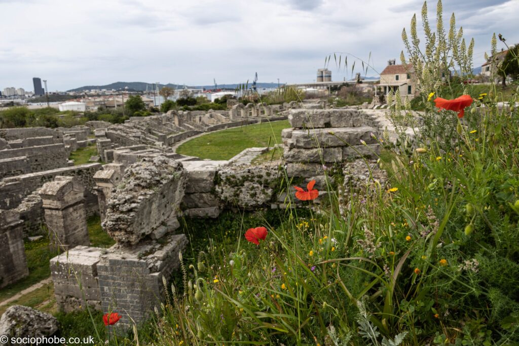 Roman amphitheatre at Salona