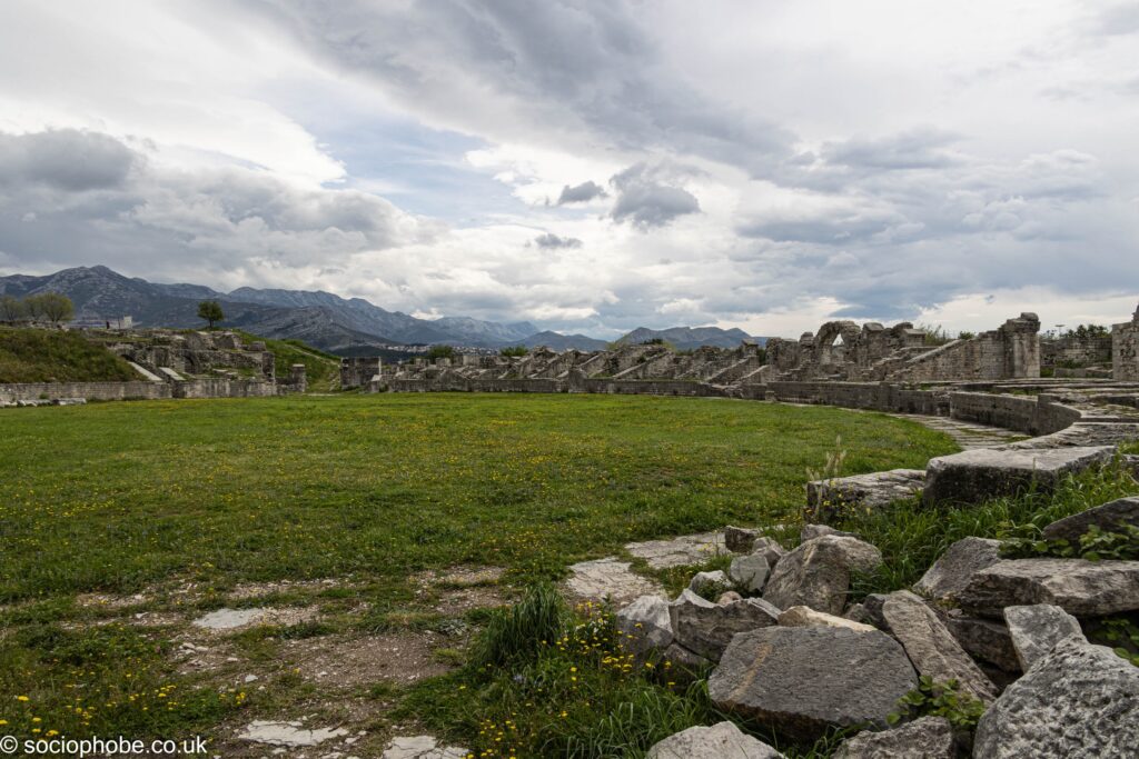 Roman amphitheatre at Salona