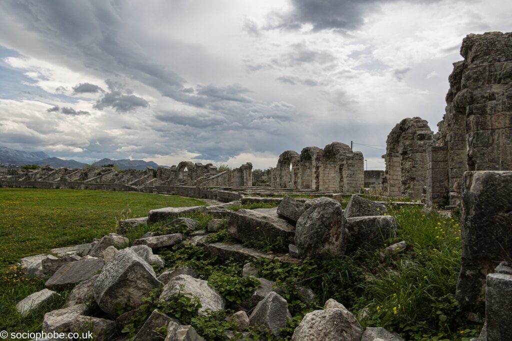 Roman amphitheatre at Salona