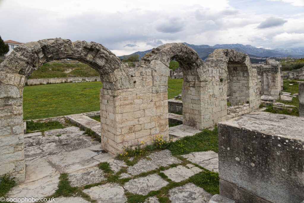 Roman amphitheatre at Salona