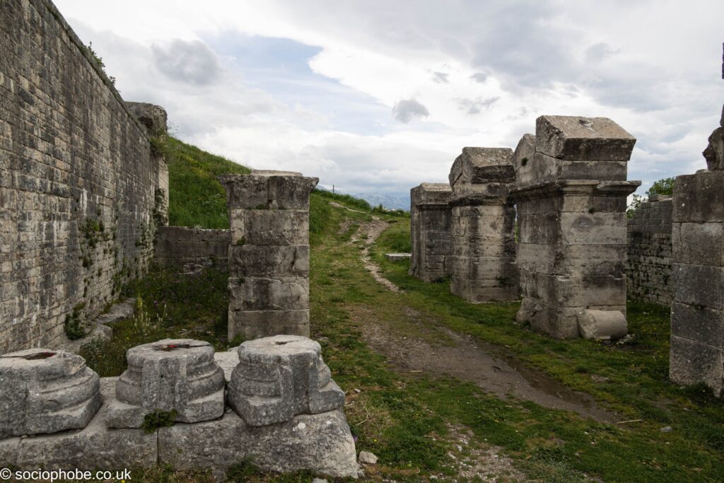 Roman amphitheatre at Salona