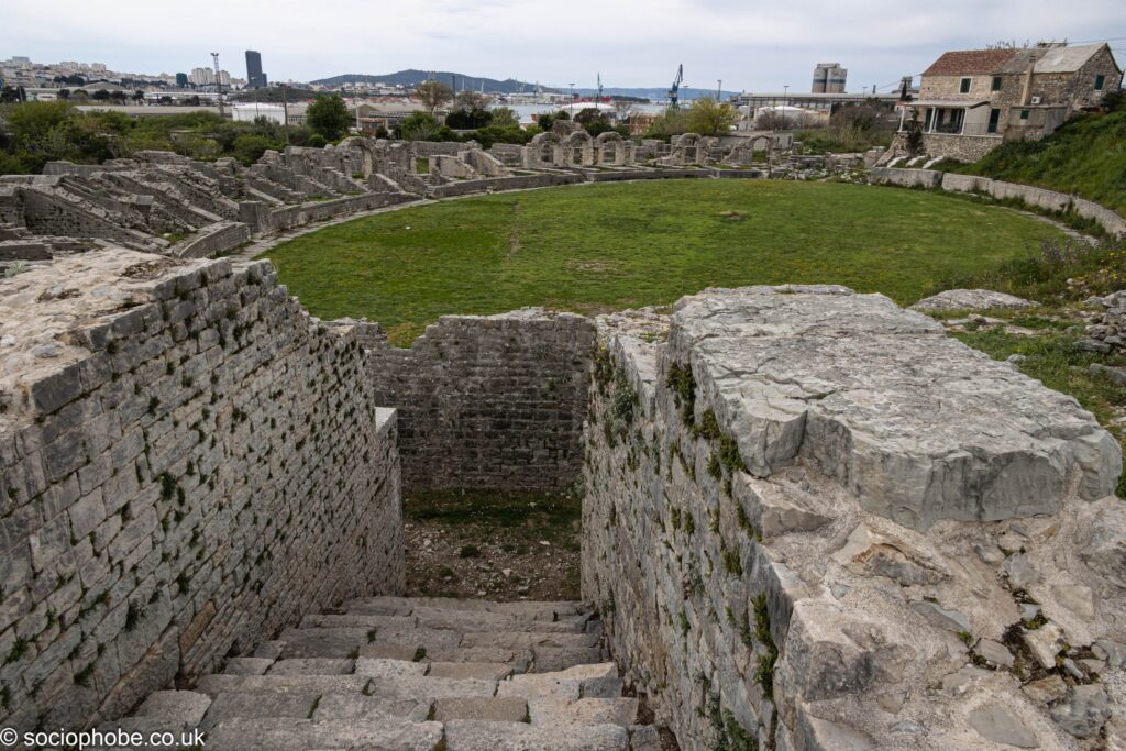 Roman amphitheatre at Salona