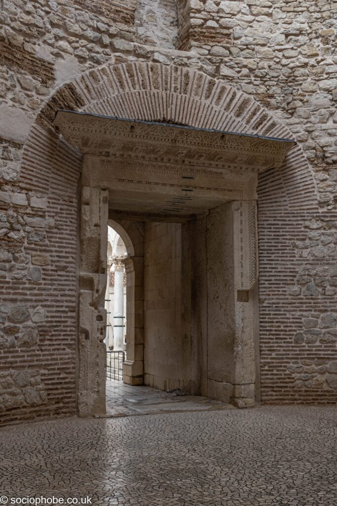 Vestibule doorway
